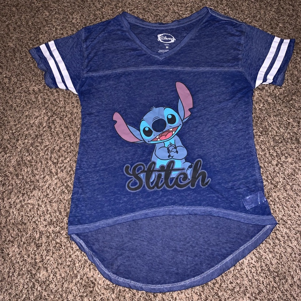 Disney “Stitch” high low shirt